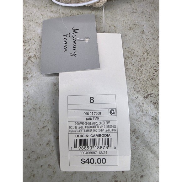 Espradrill Wedges Women Sz 8 Memory Foam Comfort Sandals Ankle Strap Casual Shoe - Picture 8 of 9